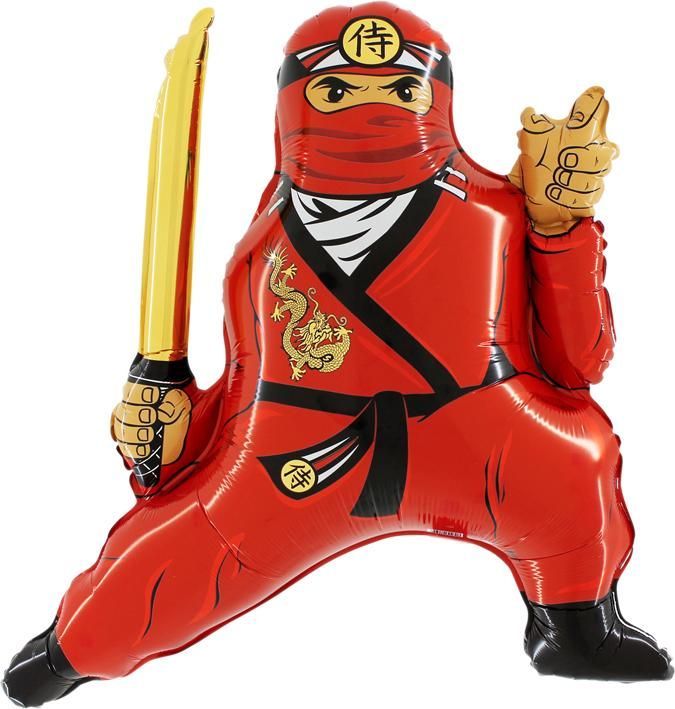 Шар Фигура Ниндзя Красный