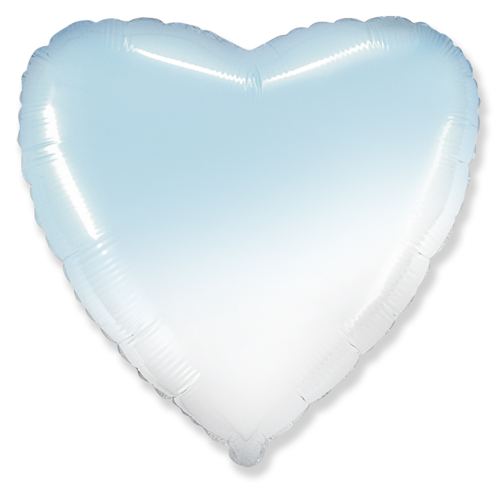 Шар Голубое Сердце